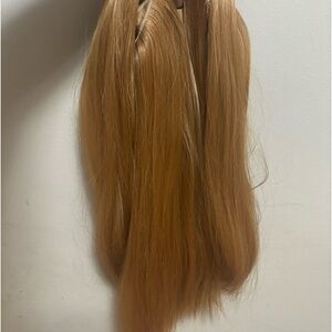 New Clipin Extensions. Strawberry Blonde. Long.